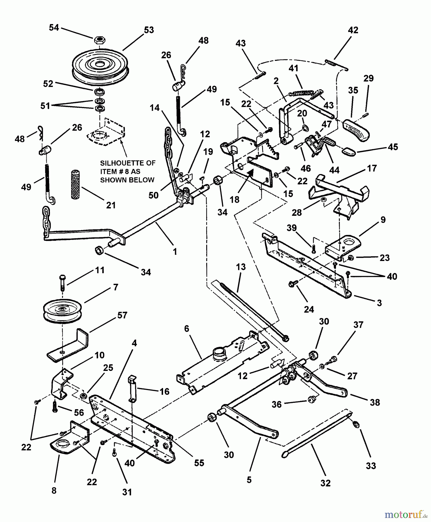  Snapper Zubehör. Rasenmäher 7060947 - Snapper Bag N-Wagon, 30 Bushel 421618BVE (84385) 42