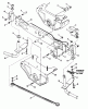 Snapper LT120G30AB (80350) - 30" Lawn Tractor, 12 HP, Gear Drive, Series A Listas de piezas de repuesto y dibujos Front Axle Parts