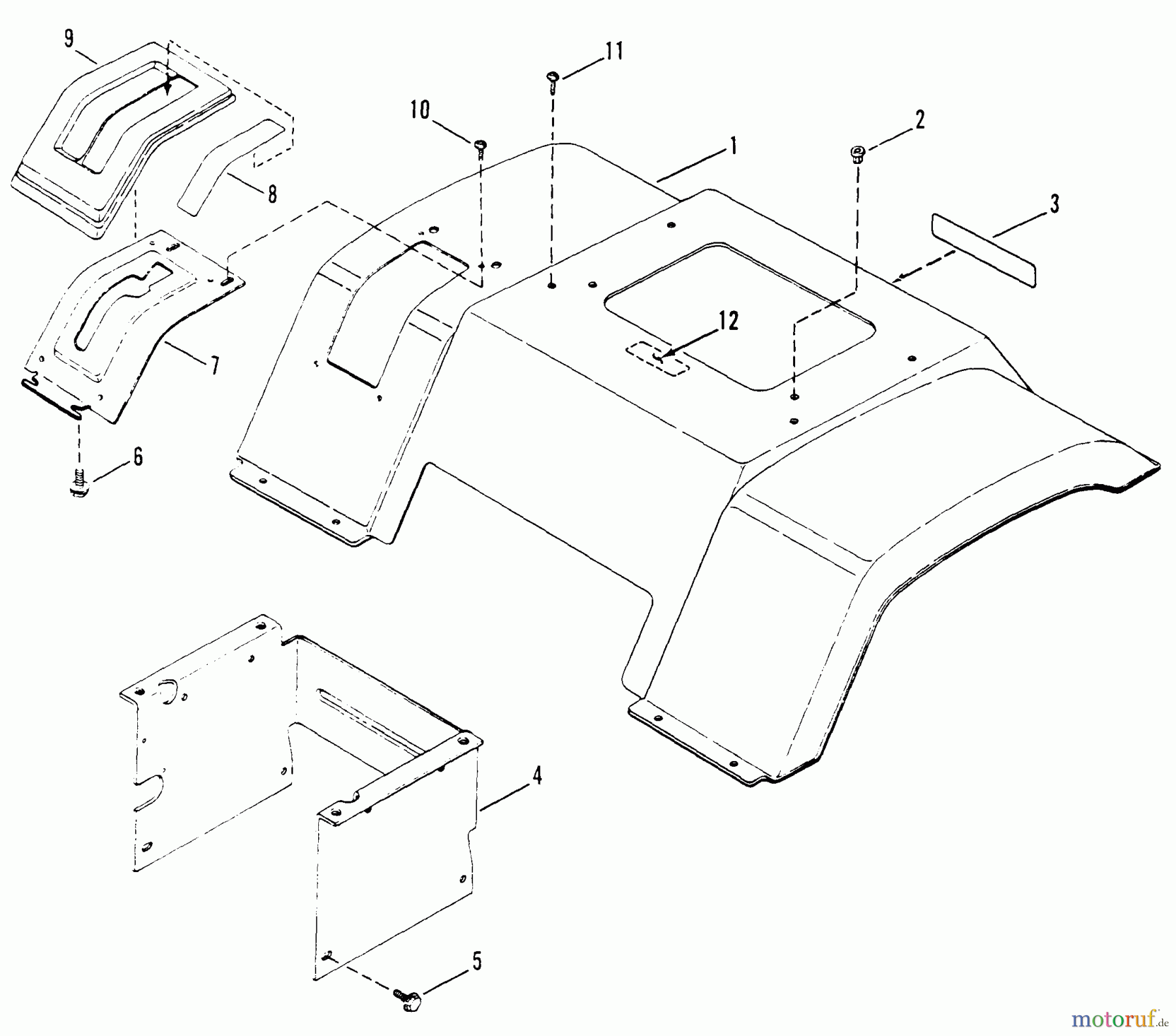 Snapper Zubehör. Rasenmäher 7060947 - Snapper Bag N-Wagon, 30 Bushel LT125G33AB (80554) 33