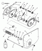 Snapper M300917B (84283) - 30" Rear-Engine Rider, 9 HP, M Series 17 Listas de piezas de repuesto y dibujos Chain Case, L.H. Fender