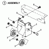 Snapper HT18330 (82839) - 33" Yard Tractor, 18 HP, Hydro Drive, Series 4 Listas de piezas de repuesto y dibujos Mule Drive Assembly