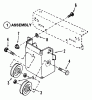 Snapper LT16412 - 41" Lawn Tractor, 16 HP, Disc Drive, Series 2 Listas de piezas de repuesto y dibujos Mule Drive Assembly