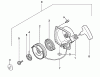 Tanaka TPH-250PF - Articulating Pole Hedge Trimmer Listas de piezas de repuesto y dibujos Recoil Starter