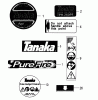 Tanaka TPH-260PF - Pole Hedge Trimmer Ricambi Decals