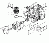 Tanaka TBL-500 - Backpack Blower Listas de piezas de repuesto y dibujos Engine / Cylinder, Piston, Crankshaft