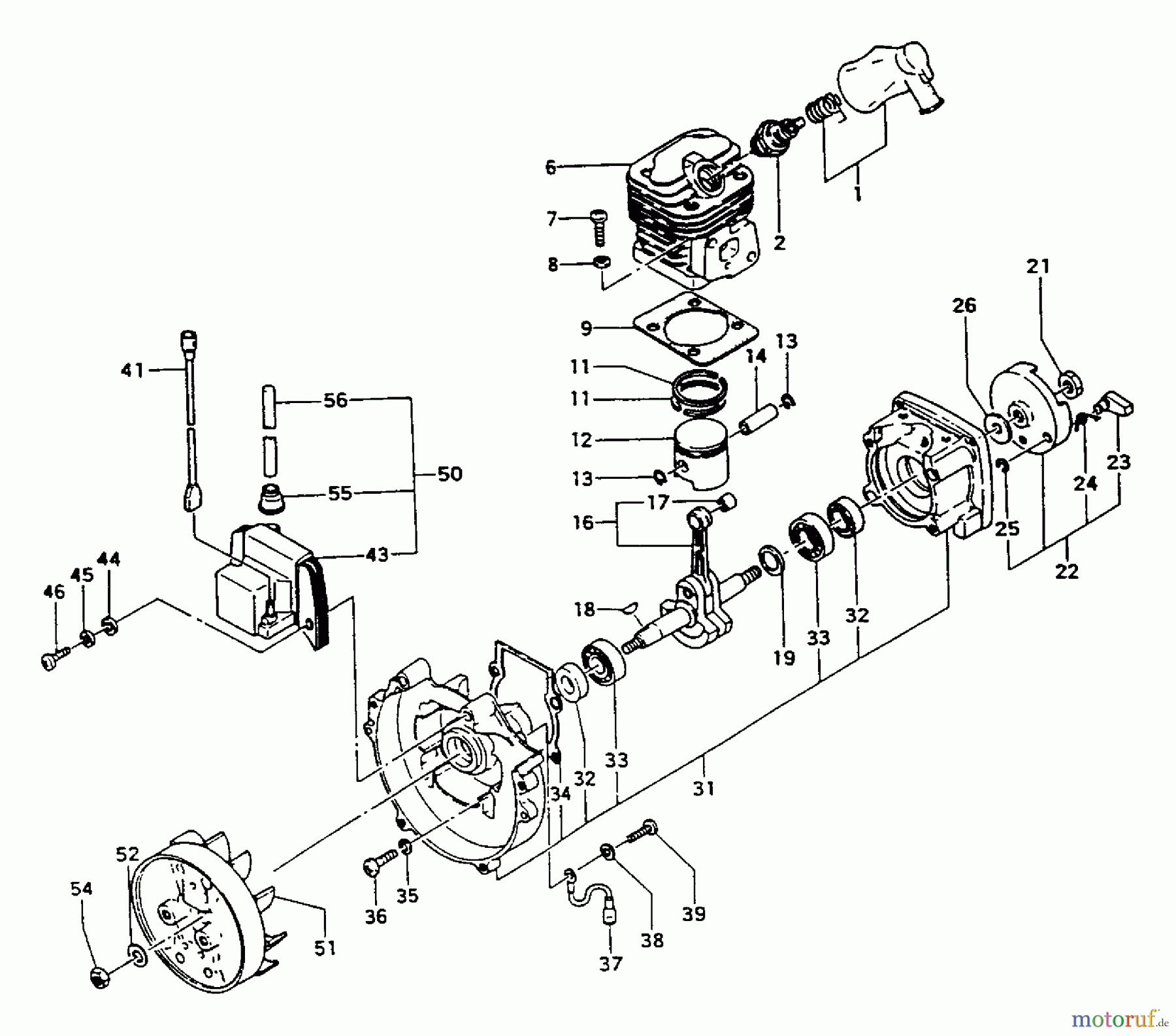  Tanaka Trimmer, Motorsensen TBC-220SS - Tanaka Brush Cutter Engine
