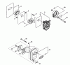 Tanaka TBL-7600R - Backpack Blower Listas de piezas de repuesto y dibujos Carburetor & Muffler
