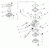 Tanaka THB-2100 - Blower/Vac Listas de piezas de repuesto y dibujos Carburetor Assembly