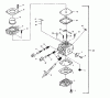 Tanaka THB-2400 - Blower/Vac Listas de piezas de repuesto y dibujos Carburetor Assembly