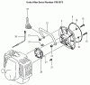 Tanaka TCP-210 - Centrifugal Pump Listas de piezas de repuesto y dibujos Handle, Throttle & End Plate Units After Serial Number Y081575