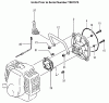 Tanaka TCP-210 - Centrifugal Pump Listas de piezas de repuesto y dibujos Handle, Throttle & End Plate Units Prior To Serial Number Y081575
