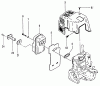Tanaka TCP-210 - Centrifugal Pump Pièces détachées Muffler & Engine Cover