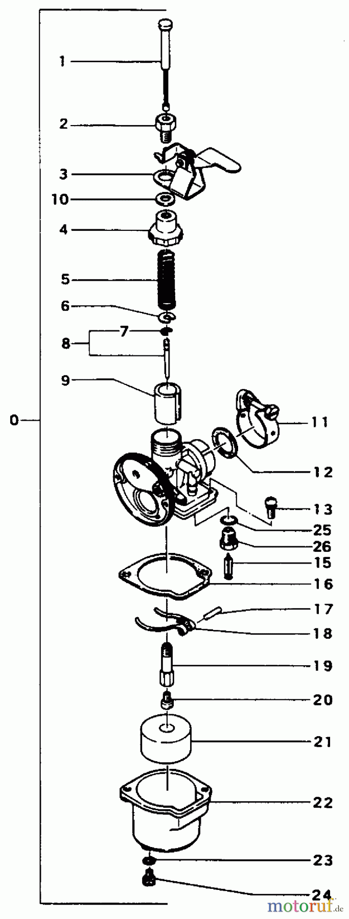  Tanaka Wasser Pumpen TCP-381 - Tanaka Centrifugal Pump Carburetor
