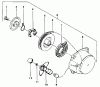 Tanaka TCP-381 - Centrifugal Pump Listas de piezas de repuesto y dibujos Recoil Starter