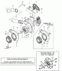 Tanaka THB-2510 - Handheld Blower Listas de piezas de repuesto y dibujos Handle, Throttle, Fan, Pipes