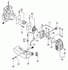 Tanaka HTD-2522PF - 22" Hedge Trimmer Listas de piezas de repuesto y dibujos Carburetor, Fuel Tank, Fuel System
