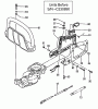 Tanaka HTD-2522PF - 22" Hedge Trimmer Listas de piezas de repuesto y dibujos Handles, Throttle Units before S/N ~C230890