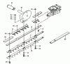 Tanaka HTS-2530PF - 30" Hedge Trimmer, Low Emission Listas de piezas de repuesto y dibujos Handle, Cutter Blades