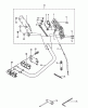 Tanaka HTS-2530PF - 30" Hedge Trimmer, Low Emission Listas de piezas de repuesto y dibujos Handle, Throttle Components