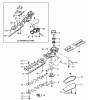Tanaka THT-2100 - Hedge Trimmer Listas de piezas de repuesto y dibujos Gear Case, Cutter Blades