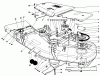 Toro 30136 - 36" Side Discharge Mower, 1984 (4000001-4999999) Listas de piezas de repuesto y dibujos 52" CUTTING DECK MODEL NO. 30152