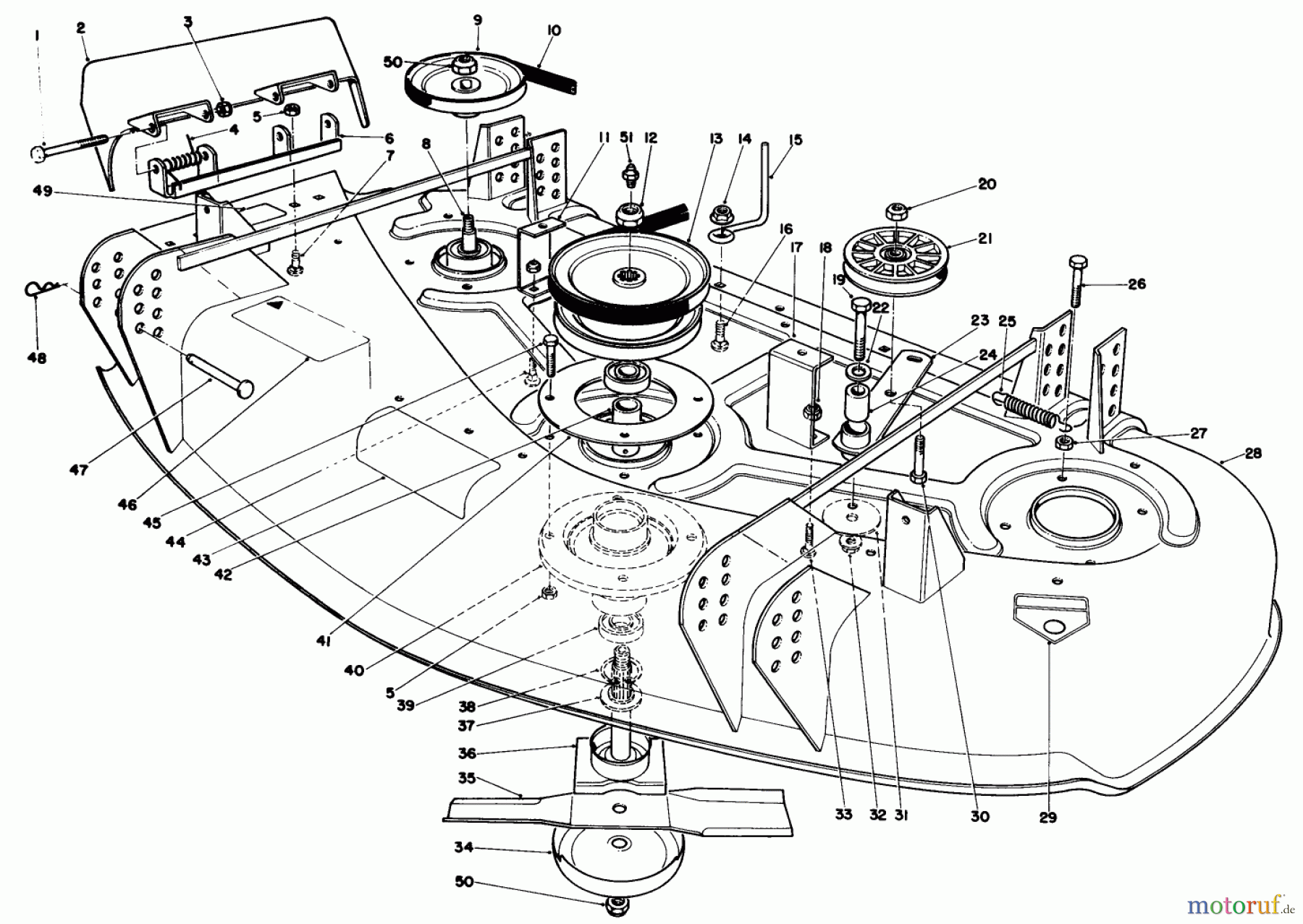  Toro Neu Mowers, Deck Assembly Only 30144 - Toro 44