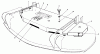 Toro 30144 - 44" Side Discharge Mower, 1993 (390001-399999) Ricambi CUTTING UNIT DECK COVERS