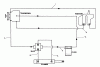 Toro 30544 (117/120) - 44" Side Discharge Mower, Groundsmaster 117/120, 1989 (900001-999999) Ricambi HYDRAULIC SCHEMATIC