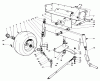 Toro 30544 (117/120) - 44" Side Discharge Mower, Groundsmaster 117/120, 1991 (100001-199999) Ricambi REAR AXLE ASSEMBLY