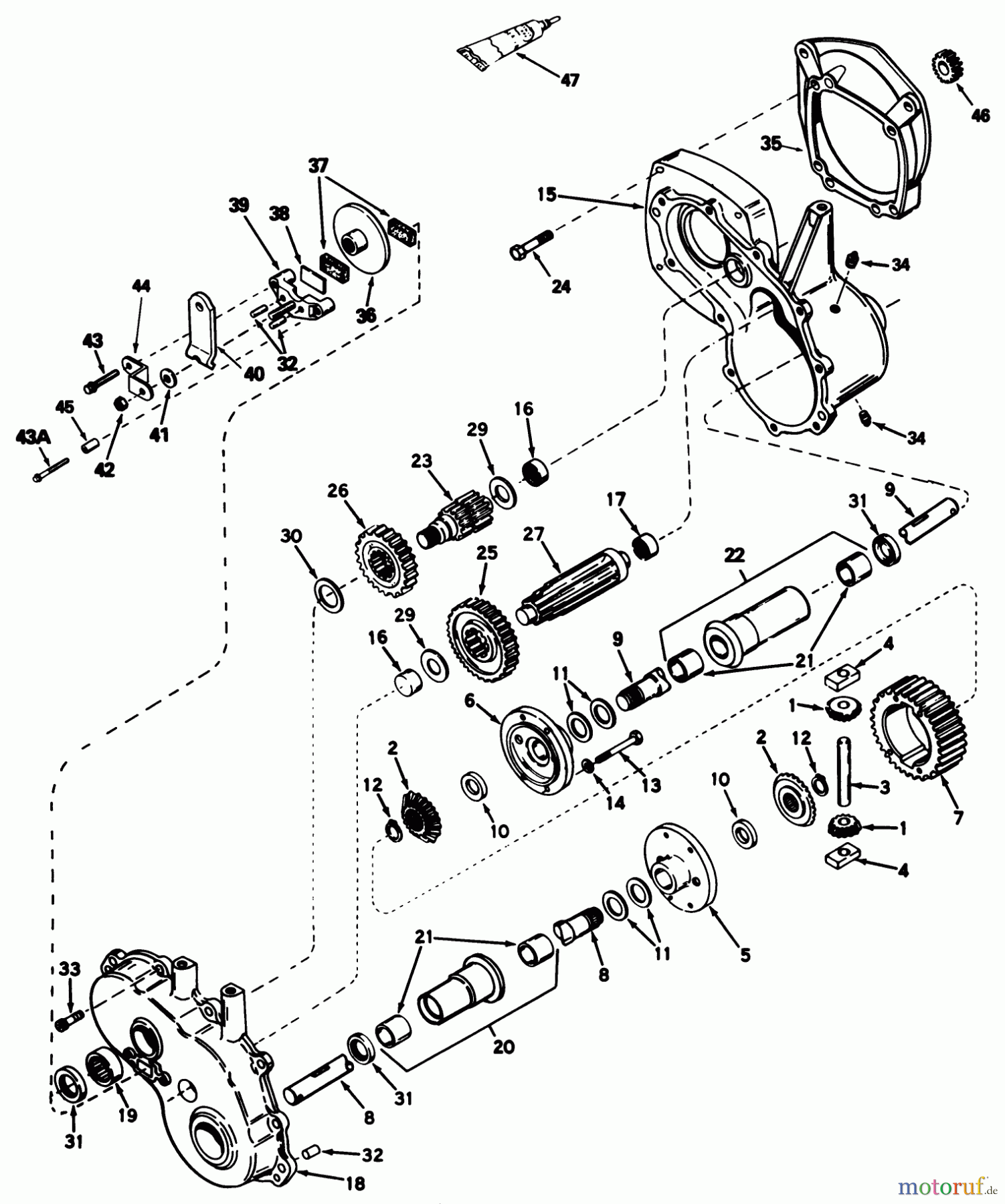 Toro Neu Mowers, Deck Assembly Only 30544 (120) - Toro 44