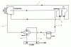 Toro 30544 (120) - 44" Side Discharge Mower, Groundsmaster 120, 1986 (600001-699999) Ricambi HYDRAULIC SCHEMATIC
