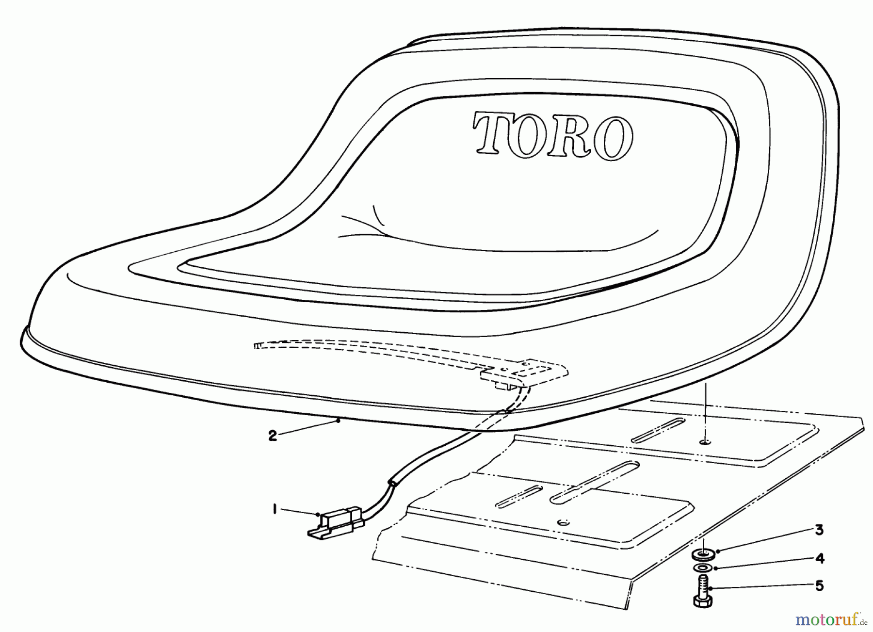  Toro Neu Mowers, Deck Assembly Only 30544 (120) - Toro 44