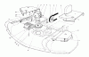 Toro 30544 (120) - 44" Side Discharge Mower, Groundsmaster 120, 1987 (700001-799999) Ricambi CUTTING UNIT MODEL NO. 30544 #2