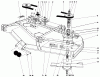 Toro 30560 - 52" Rear Discharge Mower, 1984 (4000001-4999999) Listas de piezas de repuesto y dibujos CUTTING UNIT MODEL NO. 30560 #1