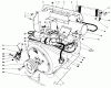 Toro 30555 (200) - 52" Side Discharge Mower, Groundsmaster 200 Series, 1984 (4000001-4999999) Listas de piezas de repuesto y dibujos ENGINE ASSEMBLY