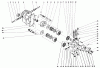 Toro 30560 - 52" Rear Discharge Mower, 1984 (4000001-4999999) Listas de piezas de repuesto y dibujos TRANSMISSION ASSEMBLY 49-7910