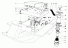 Toro 30575 - 72" Side Discharge Mower, 1987 (700001-799999) Listas de piezas de repuesto y dibujos SEAT MOUNT AND AIR CLEANER ASSEMBLY