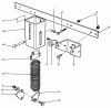 Toro 30555 (200) - 52" Side Discharge Mower, Groundsmaster 200 Series, 1989 (SN 90001-99999) Spareparts 52" COUNTER BALANCE KIT MODEL NO. 30712
