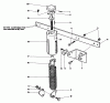 Toro 30555 (200) - 52" Side Discharge Mower, Groundsmaster 200 Series, 1990 (SN 00001-09999) Listas de piezas de repuesto y dibujos 52" WEIGHT TRANSFER MODEL NO. 30702