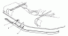 Toro 30575 - 72" Side Discharge Mower, 1990 (000001-099999) Listas de piezas de repuesto y dibujos BAFFLE KIT MODEL NO. 68-7210 (FOR CUTTING UNIT MODEL 30555)