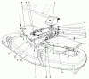 Toro 30575 - 72" Side Discharge Mower, 1990 (000001-099999) Listas de piezas de repuesto y dibujos CUTTING UNIT MODEL NO. 30555 #3