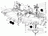 Toro 30575 - 72" Side Discharge Mower, 1989 (900001-999999) Listas de piezas de repuesto y dibujos CUTTING UNIT MODEL NO. 30564 #1