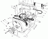 Toro 30555 (200) - 52" Side Discharge Mower, Groundsmaster 200 Series, 1990 (SN 00001-09999) Listas de piezas de repuesto y dibujos ENGINE ASSEMBLY