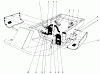 Toro 30555 (200) - 52" Side Discharge Mower, Groundsmaster 200 Series, 1989 (SN 90001-99999) Pièces détachées ENGINE SHIELD KIT MODEL NO. 30563
