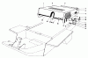 Toro 30555 (200) - 52" Side Discharge Mower, Groundsmaster 200 Series, 1990 (SN 00001-09999) Listas de piezas de repuesto y dibujos HOOD ASSEMBLY