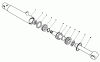 Toro 30575 - 72" Side Discharge Mower, 1990 (000001-099999) Listas de piezas de repuesto y dibujos HYDRAULIC CYLINDER NO. 68-9700