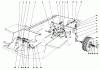 Toro 30575 - 72" Side Discharge Mower, 1991 (100001-199999) Pièces détachées REAR AXLE ASSEMBLY