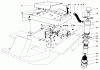 Toro 30575 - 72" Side Discharge Mower, 1989 (900001-999999) Listas de piezas de repuesto y dibujos SEAT MOUNT AND AIR CLEANER ASSEMBLY