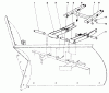 Toro 30575 - 72" Side Discharge Mower, 1990 (000001-099999) Listas de piezas de repuesto y dibujos V-PLOW INSTALLATION KIT MODEL NO. 30755 (OPTIONAL)