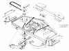 Toro 5-0900 - 60" Rear Mount Mower, 1974 Ricambi MAIN FRAME PARTS LIST